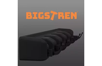 Ścienny uchwyt na narzędzia ogrodowe