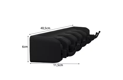 Ścienny uchwyt na narzędzia ogrodowe