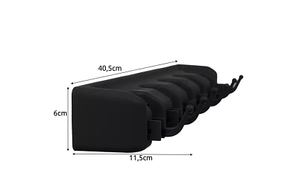 Ścienny uchwyt na narzędzia ogrodowe