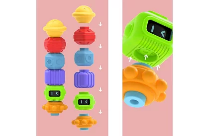 Kostka sensoryczna – edukacyjna zabawka dla dzieci