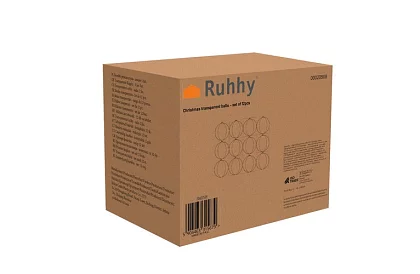 Przezroczyste kule składane 12 szt. – kreatywny zestaw