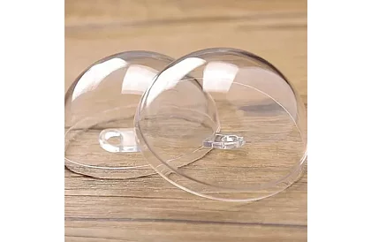 Przezroczyste kule składane 12 szt. – kreatywny zestaw