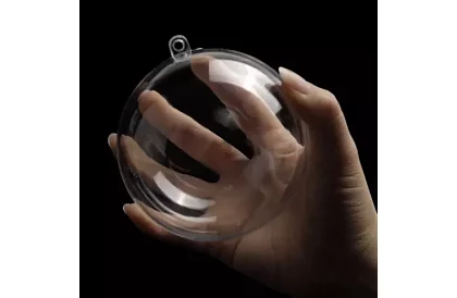 Przezroczyste kule składane 12 szt. – kreatywny zestaw