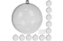 Przezroczyste kule składane 12 szt. – kreatywny zestaw
