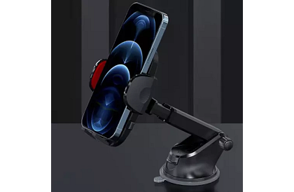Uchwyt telefonu do samochodu z przyssawką -  4 - 7 cali