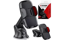 Uchwyt telefonu do samochodu z przyssawką -  4 - 7 cali