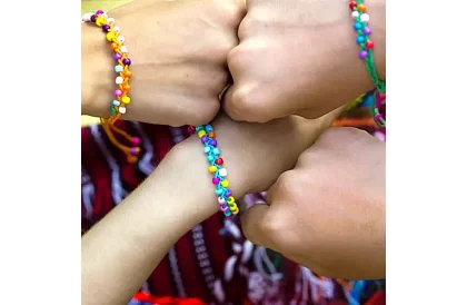 Zestaw kreatywny do produkcji bransoletki