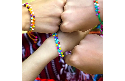 Zestaw kreatywny do produkcji bransoletki