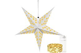 3D LED świecąca gwiazda - 50 cm