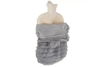 Termofor – butelka grzewcza z pluszowym pokrowcem – 2 l