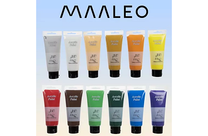 12 Farb akrylowych - każda po 100 ml