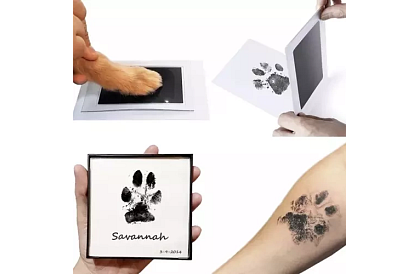 Odcisk dziecięcych rąk i nóg - Nesmaring Ink