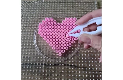 Zażehlane koraliki 6500 sztuk - zestaw XXL z akcesoriami