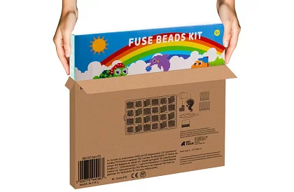 Zażehlane koraliki 6500 sztuk - zestaw XXL z akcesoriami