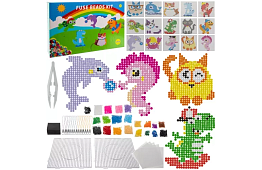 Zażehlane koraliki 6500 sztuk - zestaw XXL z akcesoriami