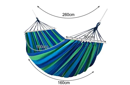 Hamak dla dwóch osób 260x160cm