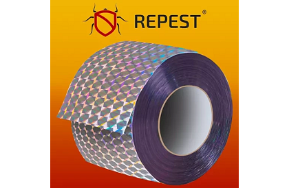 Holograficzna taśma do odstraszania ptaków - 80 metrów