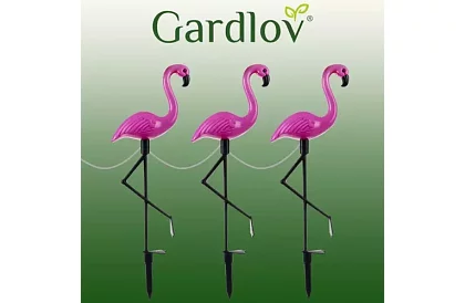 Lampka ogrodowa solarna - Flaming