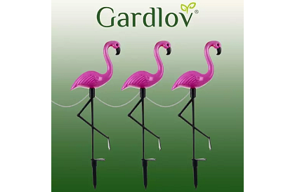 Lampka ogrodowa solarna - Flaming