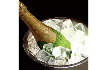 Zbiornik na lód 1,3 litra – wiadro z pokrywką i szczypcami