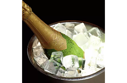 Zbiornik na lód 1,3 litra – wiadro z pokrywką i szczypcami