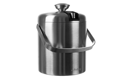 Zbiornik na lód 1,3 litra – wiadro z pokrywką i szczypcami