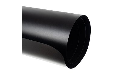 Podkład ochronny podłogi pod krzesło 90 × 130 cm – czarny