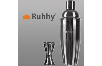 Zestaw barmański ze stali nierdzewnej – 6 szt.