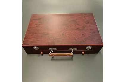 Zestaw do malowania w drewnianym etui – 130 elementów