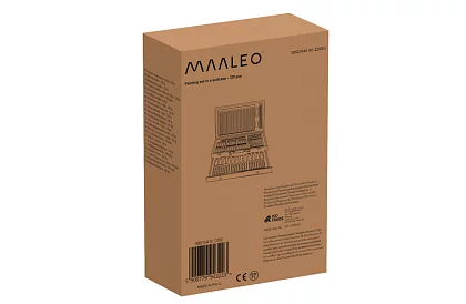 Zestaw do malowania w drewnianym etui – 130 elementów