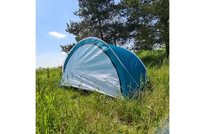 Samorozkładający się namiot plażowy dla 3 osób – 200 × 120 × 110 cm