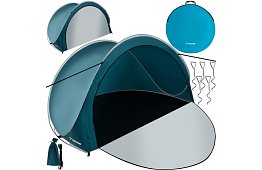 Samorozkładający się namiot plażowy dla 3 osób – 200 × 120 × 110 cm