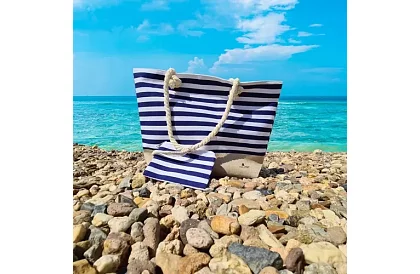 Torba piknikowa w marynarskim designie – 22 litry