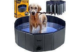 Składany basen dla psa - 100 x 30 cm