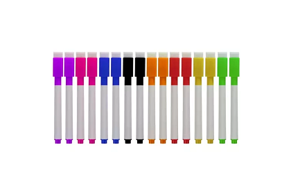 Zmazywalne markery opisowe - zestaw 16 szt.