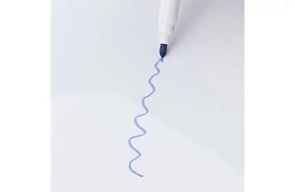 Zmazywalne markery - 12 szt. - 6 kolorów