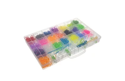 Gumki do produkcji bransoletek XXL zestaw + krosno