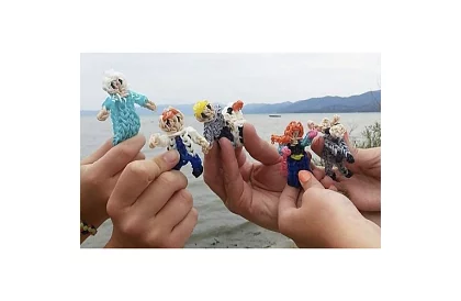 Gumki do produkcji bransoletek XXL zestaw + krosno