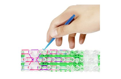 Gumki do produkcji bransoletek XXL zestaw + krosno