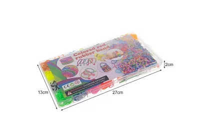 Gumki do robienia bransoletek – 1500 szt.