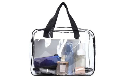 Przezroczyste kosmetyczki – zestaw 3 sztuk