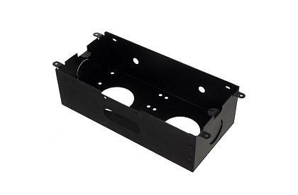 Wbudowane gniazdo wysuwane 3× 220 V – czarne