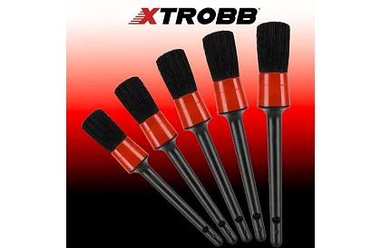 Pędzle do detailingu – zestaw 5 sztuk