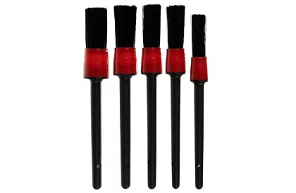 Pędzle do detailingu – zestaw 5 sztuk