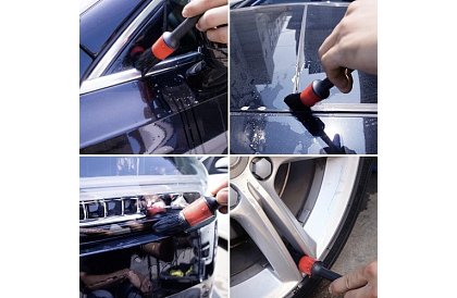 Pędzle do detailingu – zestaw 5 sztuk