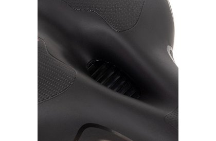 Siodełko rowerowe ACTIVE z wentylacją i wodoodpornym pokryciem