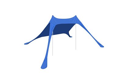 Namiot plażowy z ochroną UV 50+ - parasol - 4,5 × 4,5 × 1,6 m