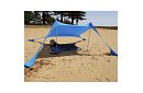 Namiot plażowy z ochroną UV 50+ - parasol - 4,5 × 4,5 × 1,6 m