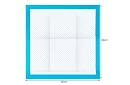 Podkładki higieniczne absorpcyjne 100 szt. – 60x60 cm + worki na odchody