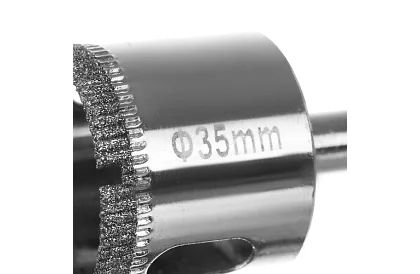 Wiertła diamentowe - zestaw 10 rozmiarów